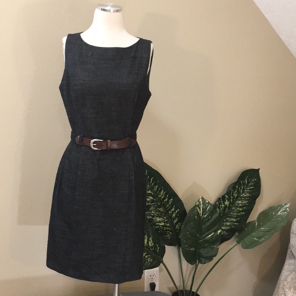AGB Dresses & Skirts - Grey cotton blend business dress, size 8